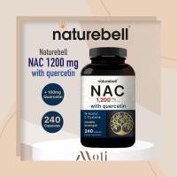 ราคา พร้อมส่ง Naturebell NAC 1200 mg with quercetin 240 capsules ต้านอนุมูลอิสระ (24920035476)