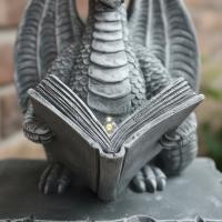 ราคา Creative Design Solar Dragon Wall Light Auto On deactivate Solar Dragon Light ตกแต่งยุคกลางสําหรับ Patio (53809373083)