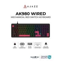 ราคา คีย์บอร์ดเกมมิ่ง Ajazz AK980 Wired Mechanical Red Switch Keyboard รับประกัน 1 ปี (43851549911)