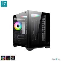ราคา เคสคอมพิวเตอร์ Tsunami Coolman Mini Vision ARGB Panorama Tempered Glass M ATX Gaming Case รับประกัน 1 ปี (23826543592)