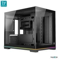 ราคา เคสคอมพิวเตอร์ Tsunami PM4200W M ATX ARGB Panorama Tempered Glass Case No FAN AIO360 รับประกัน 1 ปี (44657421017)