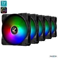 ราคา พัดลมระบายความร้อน Tsunami cRGB Sync ABLAZE Series RGB Cooling Fan X5 รับประกันสินค้า 1 ปี (2807811775)