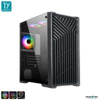 ราคา เคสคอมพิวเตอร์ Tsunami M211W Tempered Glass ARGB M ATX Gaming Case with 1264K 3 รับประกันสินค้า 1 ปี (18683353366)