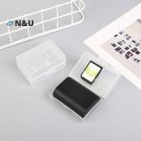 ราคา N U 2 ชิ้นกล้องกล่องเก็บแบตเตอรี่การ์ดหน่วยความจํา Moisture proof สําหรับ LP E6 BP 511 NP FZ100 NP FM500H NP FM50 EN EL15 EN EL3E EL3 (54309364267)