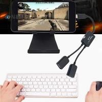 ราคา N U Micro USB Type C ถึง 2 OTG Dual Port HUB Cable Y Splitter สําหรับแท็บเล็ตพีซี Android Adapter Converter (49458989995)