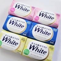 ราคา White สบู่วิปโฟม ฟองนุ่ม เยอะมาก Kao White Soap 130g สบู่ญี่ปุ่น (28903121982)