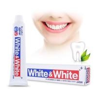ราคา ญี่ปุ่นแท้ ยาสีฟัน LION White White Toothpaste 150g ยาสีฟัน สูตรปรับฟันขาว รสมินต์สดชื่น (43002037850)