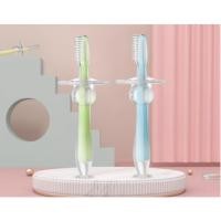 ราคา แปรงสีฟันเด็ก ซิลิโคน 6 เดือน ขึ้นไป เนื้อนิ่ม สำหรับ เด็กหัดแปรงฟัน ทำความสะอาดฟัน (21686913539)