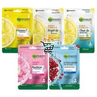 ราคา ซอง Garnier การ์นิเย่ สกิน แนทเชอรัลส์ วิตามิน ซี และ โกลว์ ไฮยาลูรอน เซรั่ม มาส์ก 3 สูตรให้เลือก (42066186171)