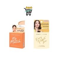 ราคา Cute Press แป้งตลับ เหลือง Evory Perfect Skin Plus Vitamin E Foundation Powder My Match Foundation Powder 13กรัม (27672015462)