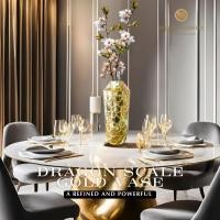 ราคา Dragon Scale Gold Vase แจกันเซรามิกลายเกล็ดมังกร สีทองหรูหรามีระดับ Limited Craft Collection (26474941128)