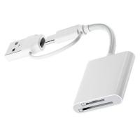 ราคา YXA 2 in 1 USB Type C Card Reader อะแดปเตอร์ USB C ถึงเครื่องอ่านการ์ดหน่วยความจําสําหรับโทรศัพท์ (53708305283)