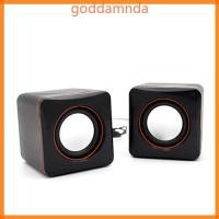ราคา GODD 1 คู่ USB คอมพิวเตอร์ลําโพง 101Z เดสก์ท็อปเพลงขนาดเล็กเกมลําโพงลําโพง (47808125210)