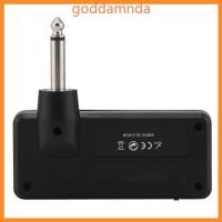 ราคา GODD Guitar Headphone Amp Classical Rock Pocket Mini Guitar Headphones Amplifier USB (29486394595)