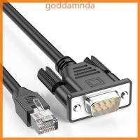 ราคา Godd RJ45 8P8C Ethernet to DB9 RS232 ควบคุมสาย Serial Port Extension Wire Line (28714945235)