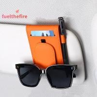 ราคา Feel Universal Car Sun Visor Organizer พร้อมผู้ถือบัตรและแว่นตากันแดด Poet เหมาะสําหรับ Long Road Travel Essentials ใหม่ (47459485357)