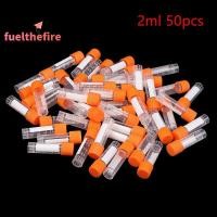 ราคา Feel 50 ชิ้น 2 มิลลิลิตรหลอดทดลองพลาสติก Vials ตัวอย่างคอนเทนเนอร์ผงฝาเกลียวขวด PP Cryotube หลอดแช่แข็งอุปกรณ์เคมี ใหม่ (46859827839)