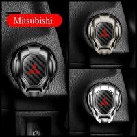ราคา ฝาครอบปุ่มกดปุ่มสตาร์ทรถยนต์ Iron Man Car Interior Engine Ignition Start Stop Button Protective Cover Decoration Sticker Car Interior Accessories for Mitsubishi logo Triton Outlander Mirage ASX Lancer
