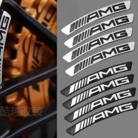 ราคา สติกเกอร์ติดตกแต่งล้อรถยนต์ ลาย AMG สำหรับ Mercedes Benz E300 C200 S320 GLA GLC GLK3 (6921691989)