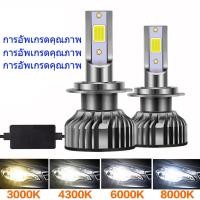 ราคา การอัพเกรดคุณภาพ ไฟหน้ารถ ไฟหน้า LED อัตโนมัติ LED 12000LM F2 PLUS H4 H1 H3 H7 H8 H9 H11 H16 9005 HB3 9006 HB4 3000K 4300K 6000K 8000K 15000K 1 คู่ (5748721815)