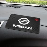 ราคา แผ่นกันลื่นติดแดชบอร์ดรถยนต์ แบบมีโลโก้ สำหรับ Nissan Qashqai J10 J11 X Trail t32 Tiida Almera Teana (5663860727)