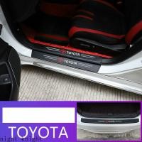 ราคา สติกเกอร์คาร์บอนไฟเบอร์ กันน้ำ คุณภาพสูง สำหรับประตูรถ Toyota Camry Altis Vigo Fortuner CHR Vios Yaris Ativ Hilux REVO Avanza sienta hiace commuter innova Fortuner (4859121026)