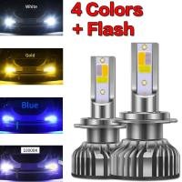 ราคา ไฟ LED 10000LM แบบออโต้ LED H4 H1 H7 H8 H9 H11 H16 9005 HB3 9006 HB4 3000K 6000K 10000K สำหรับไฟหน้ารถยนต์ (3811840687)