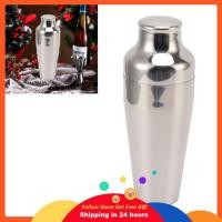 ราคา supergoodsales Bartender Shaker เครื่องล้างจานปลอดภัยกันสนิมค็อกเทลสไตล์ฝรั่งเศสสำหรับทริปแคมป์ปิ้ง สีเงิน (57700185531)
