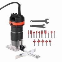 ราคา Supergoodsales Weytoll 800W 30000r Min มัลติฟังก์ชั่ไฟฟ้าเครื่องตัดไม้เราเตอร์ลามิเนต Professional Slotting ตัดเครื่องเซาะร่องสำหรับช่างไม้ช่างไม้ 15 ชิ้นเครื่องตัดมิลลิ่ง 220V (57406031182)