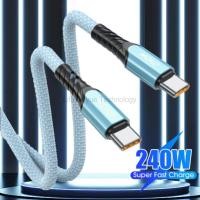 ราคา 240W 10A ประเภท C ถึง USB C สายความเร็วสูง Fast Charging สําหรับ xiaomi 15T 15TPro 14T 14T 14TPro 17 17Ultra Redmi note15 5G note14 5G Dual Type C Fast Charger สายไฟ (50509436927)