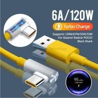 ราคา 6A ประเภท C สายชาร์จเร็ว LIKAIYUE 120w elow USB C สายชาร์จเร็วสําหรับ Realme 16 16Pro 16Pro Honor 400Pro X7D X9D 400Smart USB A ถึง C สาย (50459058716)