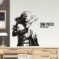 ราคา One Piece LUFFY LUFFY สติ๊กเกอร์ติดผนังห้องนอนหอพักอะนิเมะสติกเกอร์กระดาษวอลล์เปเปอร์ Self Adhesive (48810192666)