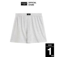 ราคา INNERCLUB บ๊อกเซอร์ผ้านุ่ม สีเทาอ่อน แพค 1 ตัว Boxerผู้ชาย บ๊อกเซอร์สีพื้น ผ้านิ่มใส่สบาย (2013983879)