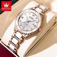 ราคา พร้อมส่ง Olevs 2024 นาฬิกาข้อมือควอตซ์ เซรามิค สวยหรู แฟชั่นใหม่ สําหรับผู้หญิง 9985 (25109799159)