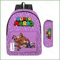 ราคา กระเป๋าเป้สะพายหลัง Mario สำหรับเด็กนักเรียน ขนาดใหญ่ ระบายอากาศได้ สไตล์แฟชั่น (51556570163)