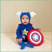 ราคา SY5 Marvels The Avengers กัปตันอเมริกา เสื้อผ้าจัดแต่งทรงผม ชุดถ่ายภาพทําจากผ้าฝ้ายแท้ SY5 (55809848178)