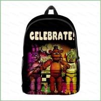 ราคา SY5 Five Nights At Freddy กระเป๋าเป้สะพายหลังสําหรับผู้หญิงนักเรียนชายขนาดใหญ่ความจุ Breathable การพิมพ์แฟชั่นกระเป๋าบุคลิกภาพ S (27644553108)