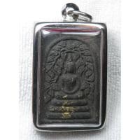 ราคา พระสมเด็จปรกโพธิ์ รุ่น บารมีร่มโพธิ์ 21 ผงกะลาตาเดียว โรยผงตะไบพระประธาน หลวงพ่อรักษ์ วัดสุทธาวาสวิปัสสนา อยุธยา ปี61 (42675515304)