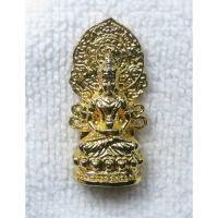 ราคา พระกริ่ง กวนอิมชัยมงคลธิเบต วัดมังกรกมลาวาส เล่งเน่ยยี่ และ ธนาคารออมสิน จัดสร้างปี 2549 กะไหล่ทอง กริ่งดัง (40214894598)