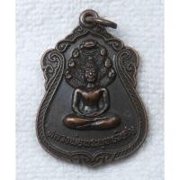 ราคา เหรียญพระนาคปรก หลวงพ่อพระพุทธวิเศษ วัดทุ่งศรีวิไล บ้านชีทวน อ เขื่องใน จ อุบลราชธานี ปี2548 (40129285594)