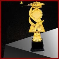 ราคา SWEETYX Golden Awards Trophy Little Doctor Plastic Childrens Small Cup Competition Graduation Craft ของที่ระลึก Winner Award Trophy Toy School Rewarding Supply (55209357657)