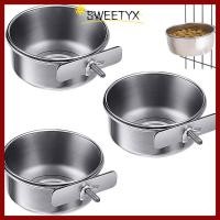ราคา จัดส่งจากประเทศไทยSWEETYX ถ้วยอาหารนกถ้วยน้ําสัตว์เลี้ยงสแตนเลส Anti gnawing สัตว์เลี้ยงกิจกรรมกล่องอาหาร Bird Feeder (56803184051)