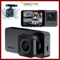 ราคา CODSWEETYX Car DVR HD Recording 3 Channels Vehicle Recorder 360 ดู IR Night Vision Car Dashcam การตรวจสอบยานพาหนะ (54159362654)