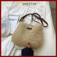 ราคา in stockSWEETYX กระเป๋าถือกระเป๋าชายหาดกระเป๋าถือกระเป๋าสะพายสุภาพสตรี (48309710743)