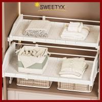 ราคา SWEETYX ตู้เสื้อผ้าชั้นวางของแบบดึงออก ตะกร้าเก็บตู้เสื้อผ้าแบบลิ้นชัก Scalable การออกแบบพาร์ทิชันประหยัดพื้นที่ตู้เสื้อผ้าจัดเก็บตู้เสื้อผ้า (41025408756)