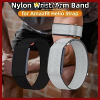 ราคา CODSWEETYX Fitness Tracker Strap Nylon Breathable Sport Band Bicep Band Adjustable Loop Design Arm Ankle Band for Amazfit Helio Strap (41679074883)