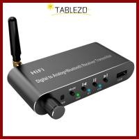 ราคา TABLEZO Digital Optical to 3 5 mm 4 in 1 พร้อมตัวรับสัญญาณบลูทูธ 5 1 Digital to Analog Audio Converter พร้อมอลูมิเนียมระยะไกล Coax to Analog L R RCA 3 5 mm (57652112079)