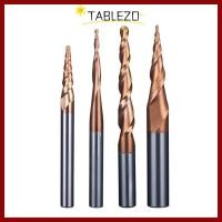 ราคา จัดส่งจากประเทศไทยTABLEZO CNC แกะสลัก Bit Spiral Solid Carbile Tapered Ball Nose End Mill Tapered Ball Nose Endmill (44959382691)