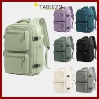 ราคา TABLEZO กระเป๋าเดินทาง พร้อมที่เก็บรองเท้าพกพาในกระเป๋าเป้สะพายหลังเดินทาง หลายกระเป๋าสีทึบกันน้ําการเดินทางเพื่อธุรกิจ Satchel สําหรับผู้ชายผู้หญิง (52657463899)