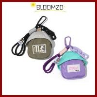 ราคา กระเป๋าใส่เหรียญซิปพวงกุญแจ BLOOMZO พกพาสะดวกและน่ารัก (56306844315)